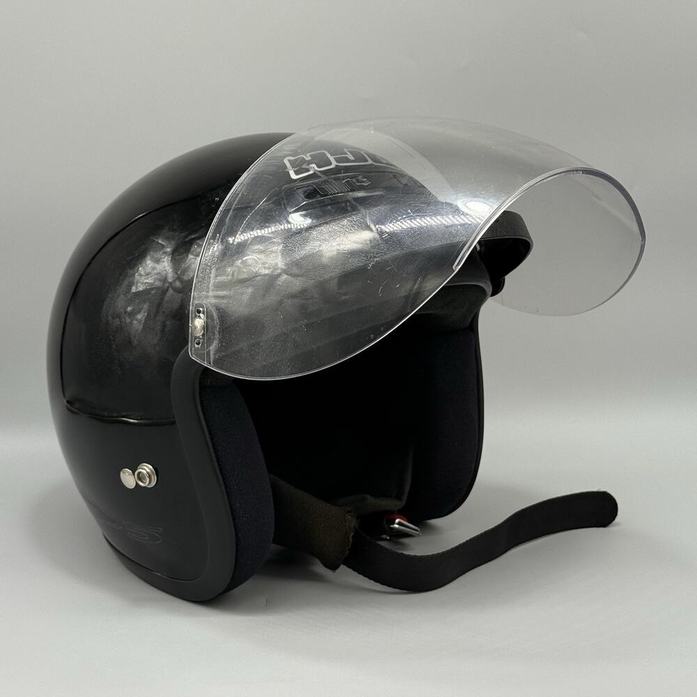 HJC CL-5 Motorcycle Scooter Helmet w/ Visor Size XXL Black Snell Dot M95